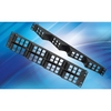 Belden 48-PORT ANGLEFLEX PANEL, FOR KEYCONNECT MODULES, BLACK 2U UNLOADED AX103249